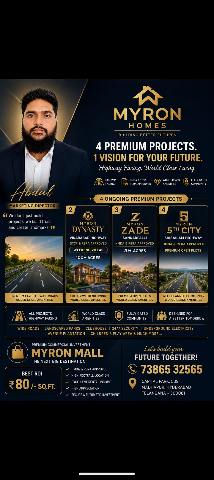 Bachupally  commercial shopping mall 